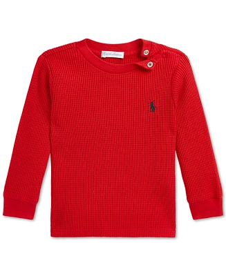 Polo Ralph Lauren Baby' Waffle-Knit Cotton T-Shirt