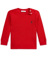 Polo Ralph Lauren Baby' Waffle-Knit Cotton T-Shirt