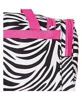 World Traveler 16-Inch Zebra Gym Bag Duffle Bag