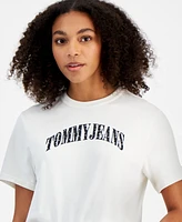 Tommy Jeans Women's Cotton Stardust Varsity T-Shirt