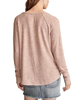 Lucky Brand Women's Cloud Henley Top