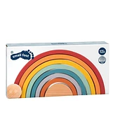 Small Foot Wooden Rainbow Building Blocks