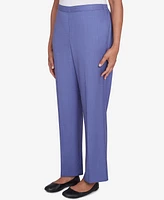 Alfred Dunner Petite Worth Avenue Short Classic Pants