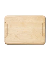 Caraway Home Large Birch Wood Cutting Board