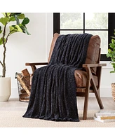 Chanasya Premium Knit Chenille Throw Blanket - Soft, Plush Decorative 50" x 65” Blush