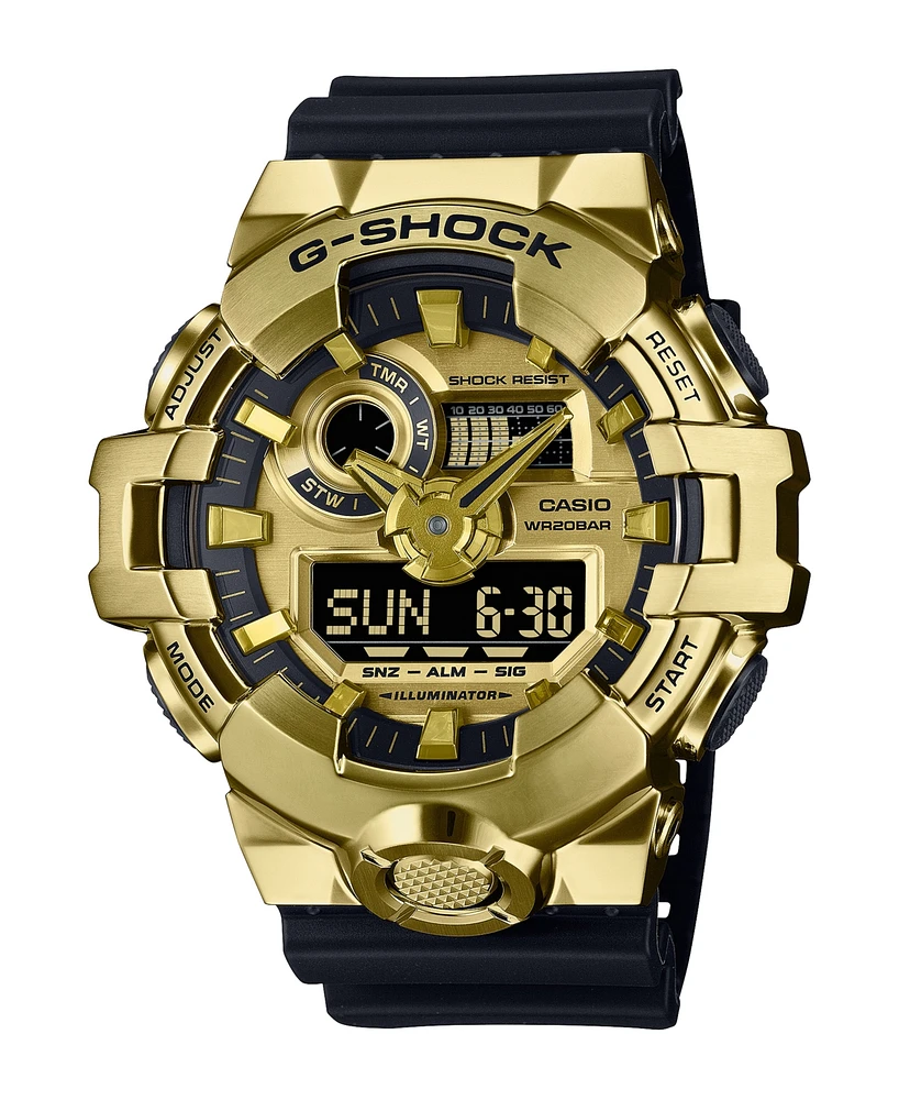 G-Shock Men's Japanese Quartz Black Resin Watch, 53.4mm