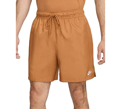 Nike Men's Club Flow Relaxed-Fit 6" Drawstring Shorts