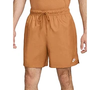 Nike Men's Club Flow Relaxed-Fit 6" Drawstring Shorts