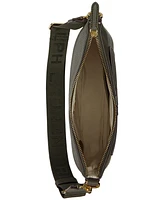 Lauren Ralph Cameryn Pebbled Leather Crossbody