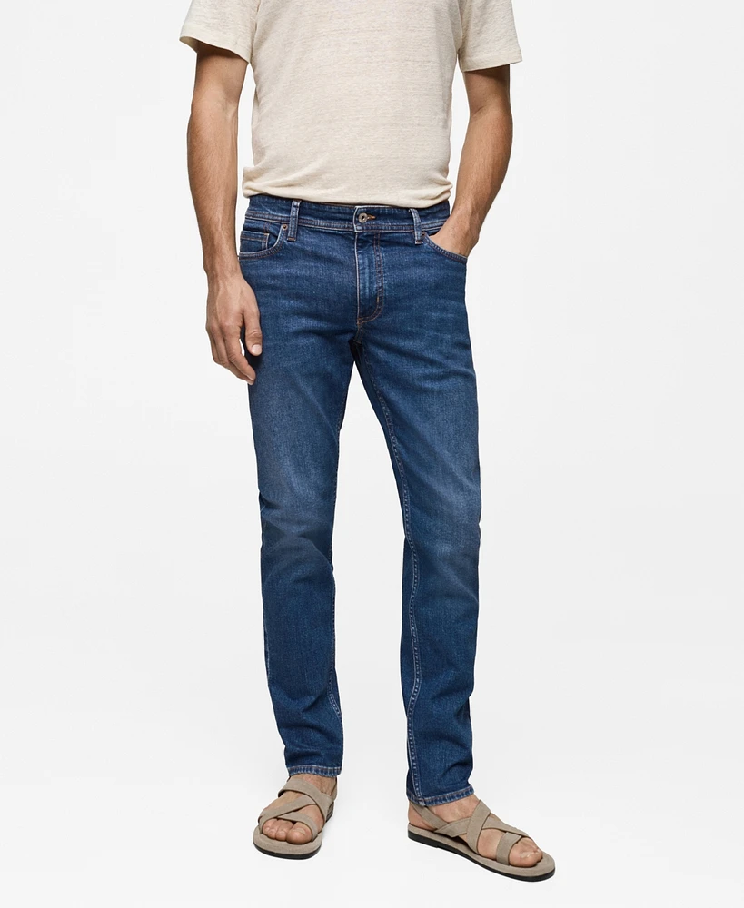 Mango Men's Jan Slim-Fit Jeans