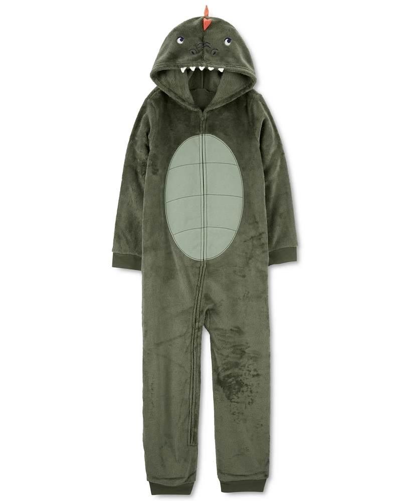 Carter's Little & Big Boys Dinosaur Pajama Jumpsuit Costume