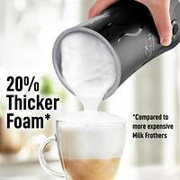 Zulay Kitchen Powerful 4-in-1 Electric Milk Frother and Steamer