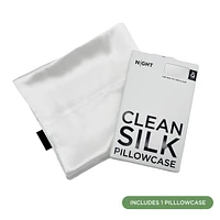 Night Clean Silk Pillowcase