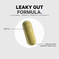 Codeage Leaky Gut Supplement, L-Glutamine, N-Acetylglucosamine, Probiotic, Butyric Acid, Polyphenols, Quercetin, Dgl, Marshmallow Root, Berberine, Bio