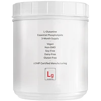 Codeage Liposomal L-Glutamine Powder - High-Potency L-Glutamine 5,000 mg per Serving - 3-Month Supply - Liposomal Delivery, Free