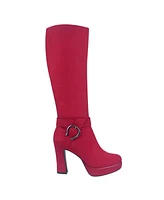 Impo Women's Olinda Memory Foam Stretch Platform Boots