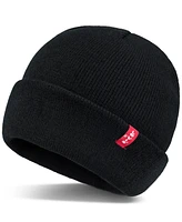 Levi's Men's Logo Beanie & Scarf Set