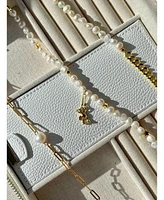 18K Gold Plated & Freshwater Pearls Help Me Sully Necklace
