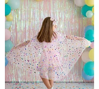 Sweet Wink Girls Pink Confetti Cape