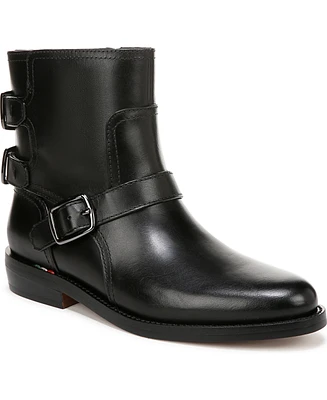 Franco Sarto Women's Prina Block Heel Moto Ankle Boots