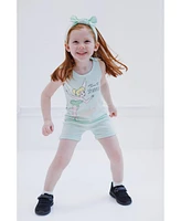 Disney Baby Girls Minnie Mouse Winnie the Pooh Lion King Lilo & Stitch Simba Romper and Headband Newborn