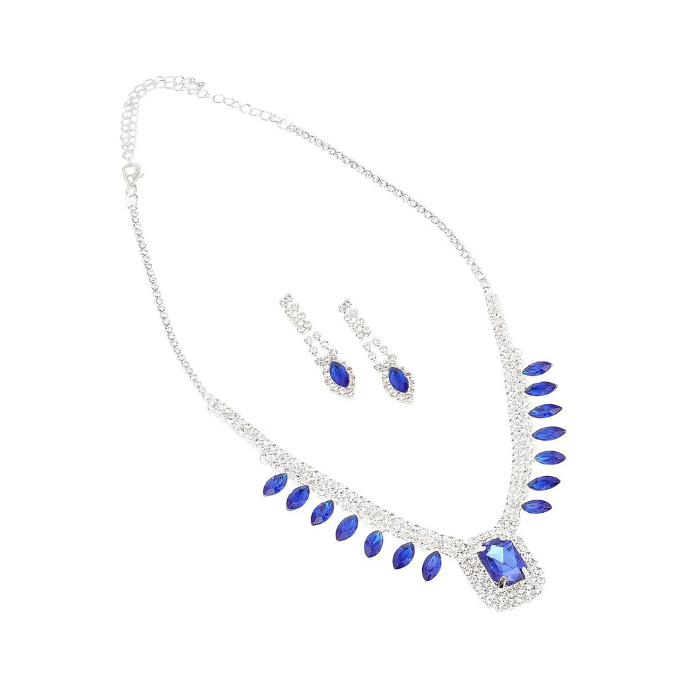 Sohi Women's Stone Jewellery Set