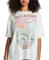 Billabong Juniors' Vision of Paradise Cotton Logo-Graphic T-Shirt