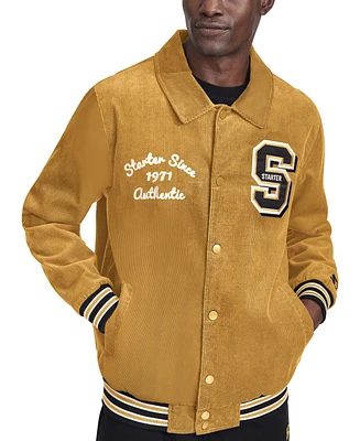 Starter Men's 1971 Madden Corduroy Varsity Jacket