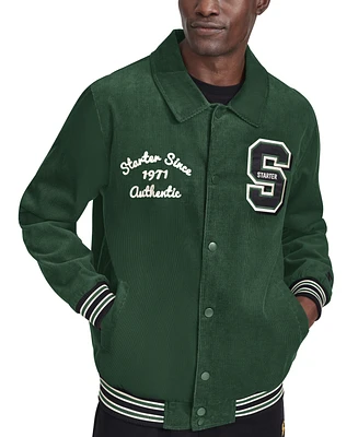 Starter Men's 1971 Madden Corduroy Varsity Jacket