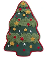 Evergreen Ivy Christmas Tree Decorative Pillow, 16" x 11"