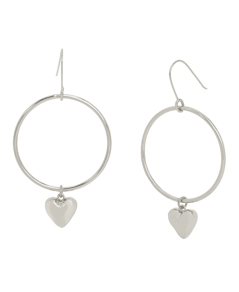 Image Robert Morris image beautiful image beautiful image beautiful image beautiful image beautiful image beautiful image beautiful image beautiful image beautiful image beautiful - Robert Lee Morris Soho Silver Puffy Heart Hoop Earrings | The ...