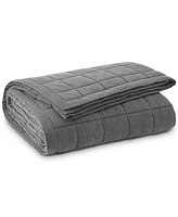 Oake Stonewashed Check Coverlet Set, Full/Queen, Exclusively at Macy's