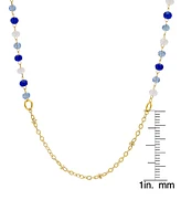 Macy's Blue Crystal Necklace