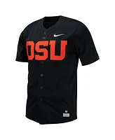 Nike Men's Oregon State Beavers Replica Full-Button Baseball Jersey