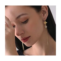 Sohi Women's Star Drop Earrings