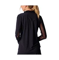 G Lifestyle Clothing Women's Long Sleeve Double Ruffle Top