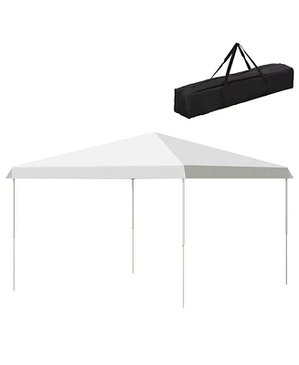 Simplie Fun 13' Pop Up Canopy Sun Shelter, Adjustable & Portable