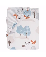 Bedtime Originals Sleepytime Bear Woodland Baby/Toddler Fitted Crib Sheet