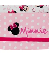 Lambs & Ivy Disney Baby Minnie Mouse Love 3-Piece Pink Nursery Crib Bedding Set