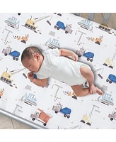 Bedtime Originals Construction Zone 3-Piece Trucks Nursery Baby Crib Bedding Set