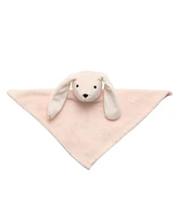 Lambs & Ivy Pink Bunny Soft Baby/Child/Toddler Plush Lovey Security Blanket