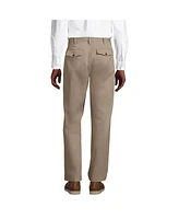 Lands' End Men's Relaxed Fit Pleated Knockabout Chino Pants