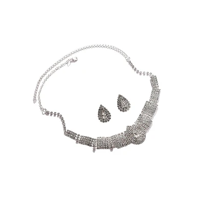 Sohi Women's Bling Jewellery Set