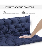 Outdoor Tufted Swing Chair Cushion