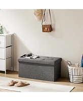 Versatile Storage Stool with Seat: Living Room, Entrance, Bedroom