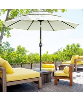 Streamdale Furniture 3-Tier Patio Umbrella with Crank and Tilt