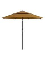 Streamdale Furniture 9FT 3-Tier Patio Umbrella with Tilt