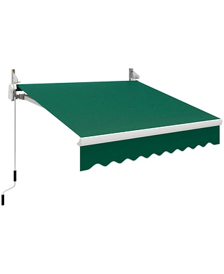 Simplie Fun 8' x 7' Retractable Patio Awning