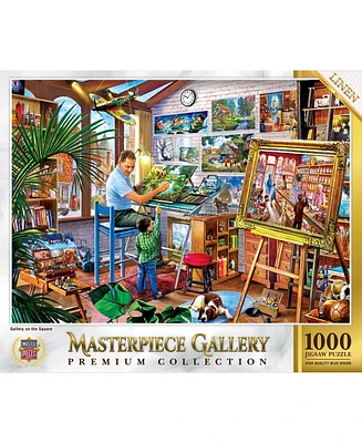 Masterpieces Masterpiece Gallery - Gallery on the Square 1000 Piece Jigsaw Puzzle