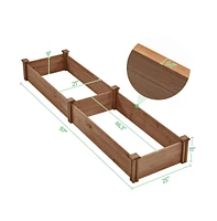 Yaheetech Wooden Raised Garden Bed Planter Box